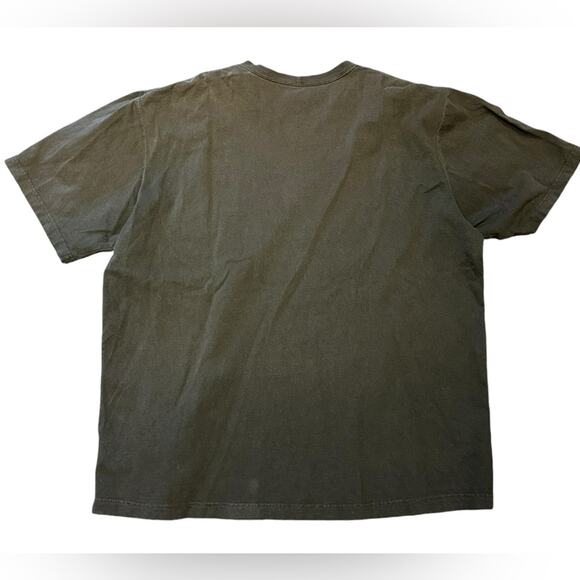 Carhartt Mens XL Brown Original Fit Short Sleeve T Shirt  in 100% Cotton - Picture 2 of 8